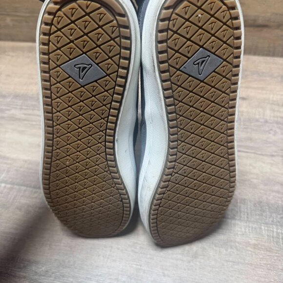 Sperry Top sider Crest Lug Gray Suede Chukka Sneaker Women's Size 11 - Picture 4 of 6